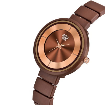 Brown Women Analogue Watch